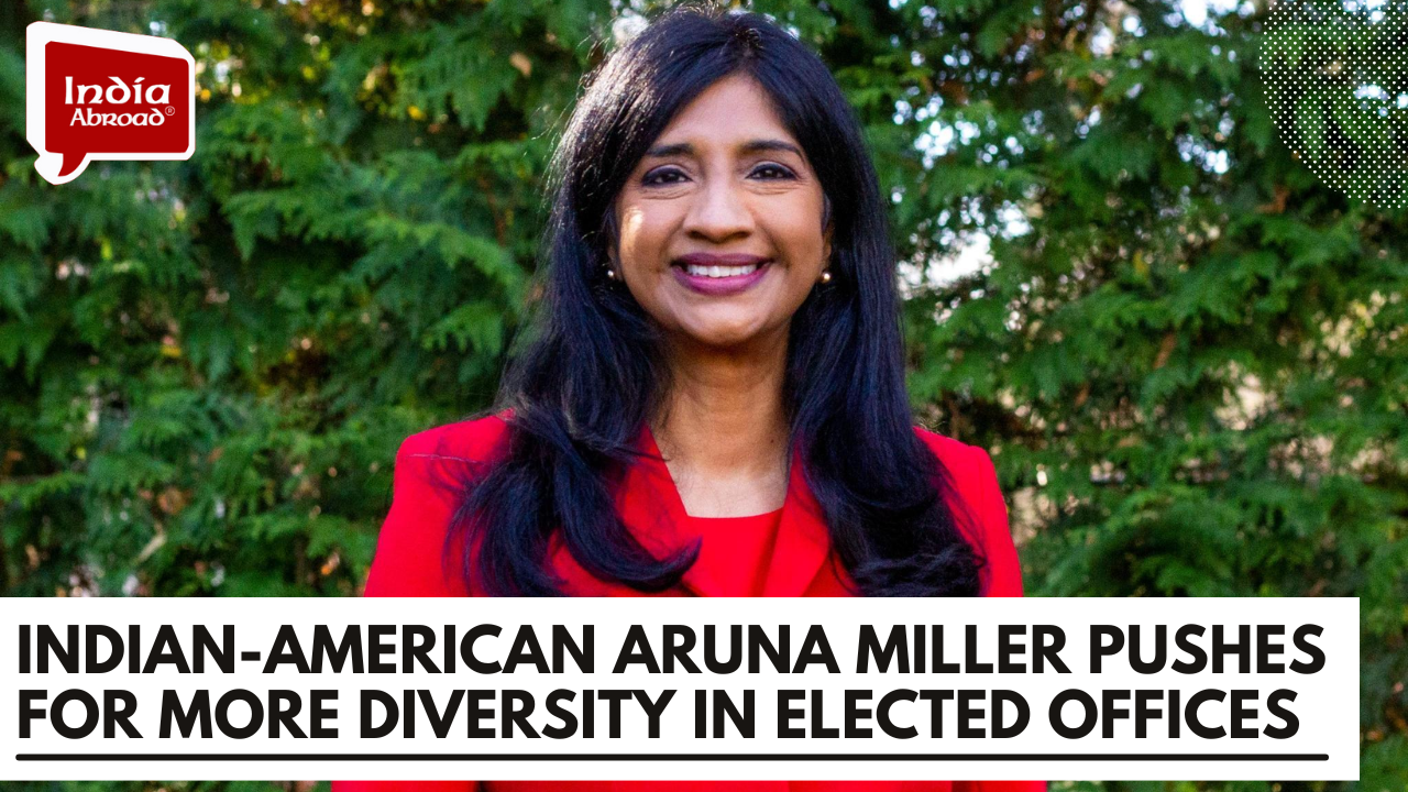 Indian-American Aruna Miller pushes for more diversity in elected offices